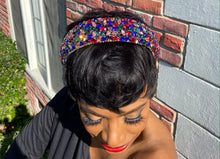 Load image into Gallery viewer, Multi Colored Ivy Crystal Headband
