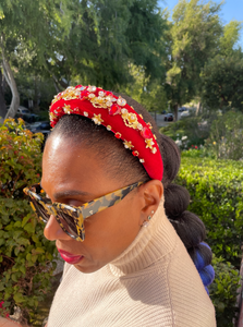 RED SPRING HEADBAND